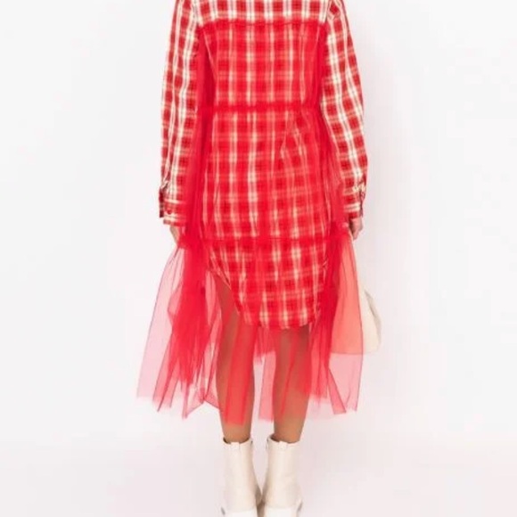 COPY - Flannel Tulle Dress - Picture 3 of 4